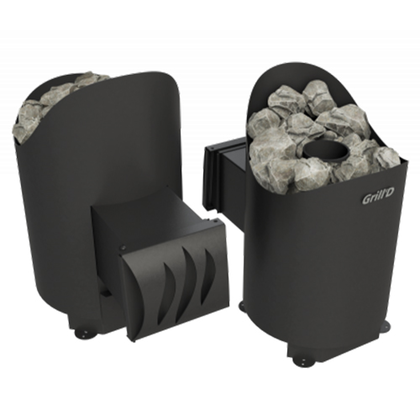 Печь для бани GrillD Aurora mini long black в Чайковском